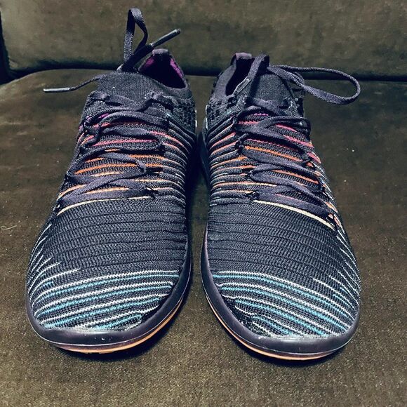 Nike Free Flyknit Transform Purple and Orange Running Shoes item 833410-500 7.5 - Picture 2 of 8